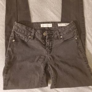 Faded black Bullhead skinny jeans